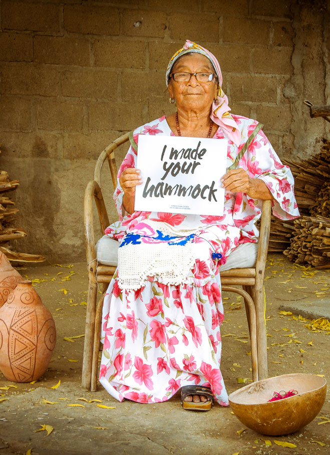 Wayuu Lady Hammock