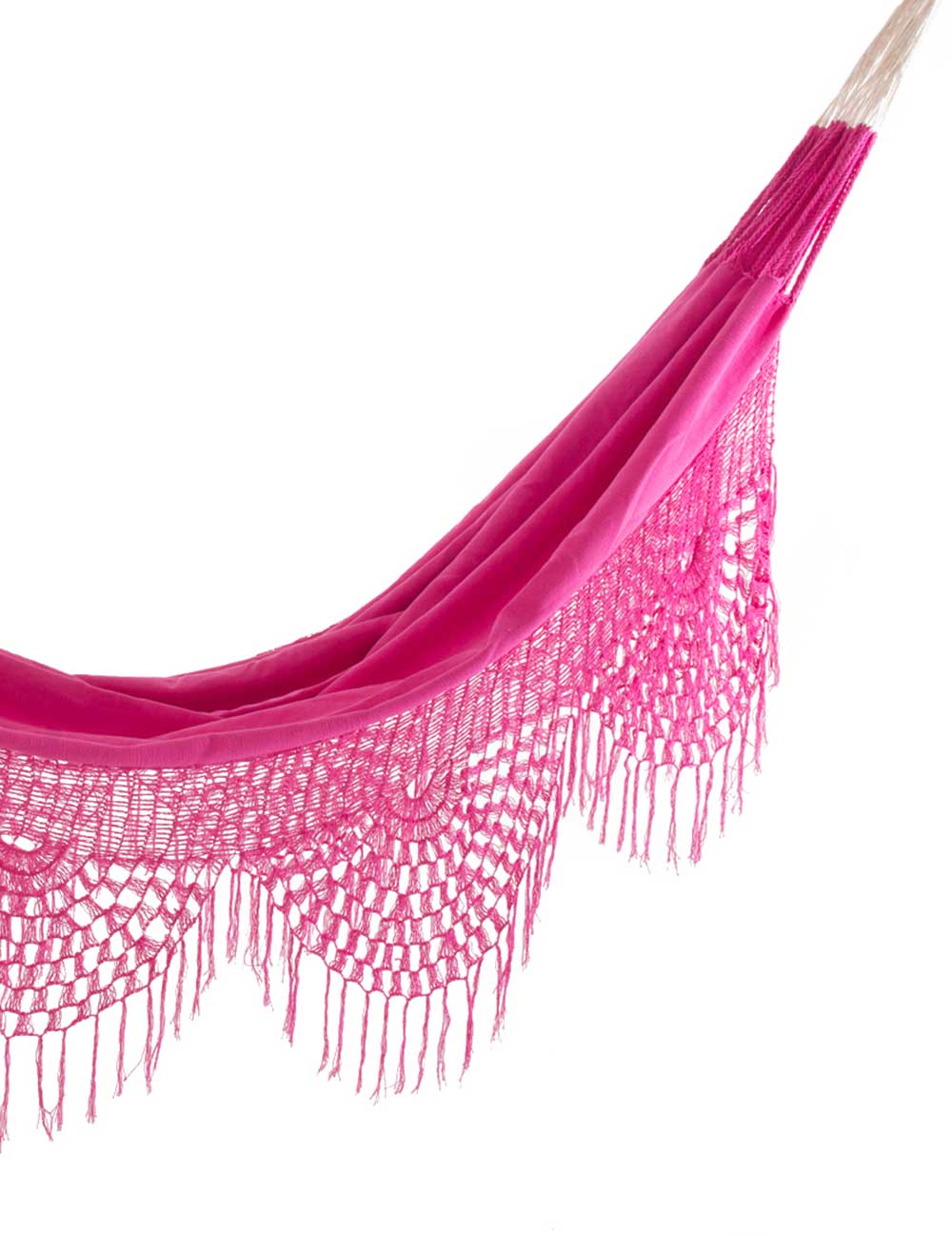 pink hammock fringes